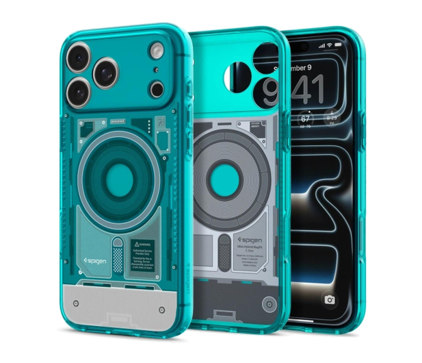 Spigen Ultra Hybrid MagSafe doone bondi blue - iPhone 18 Pro/17 Pro - 1586446 - zdjęcie